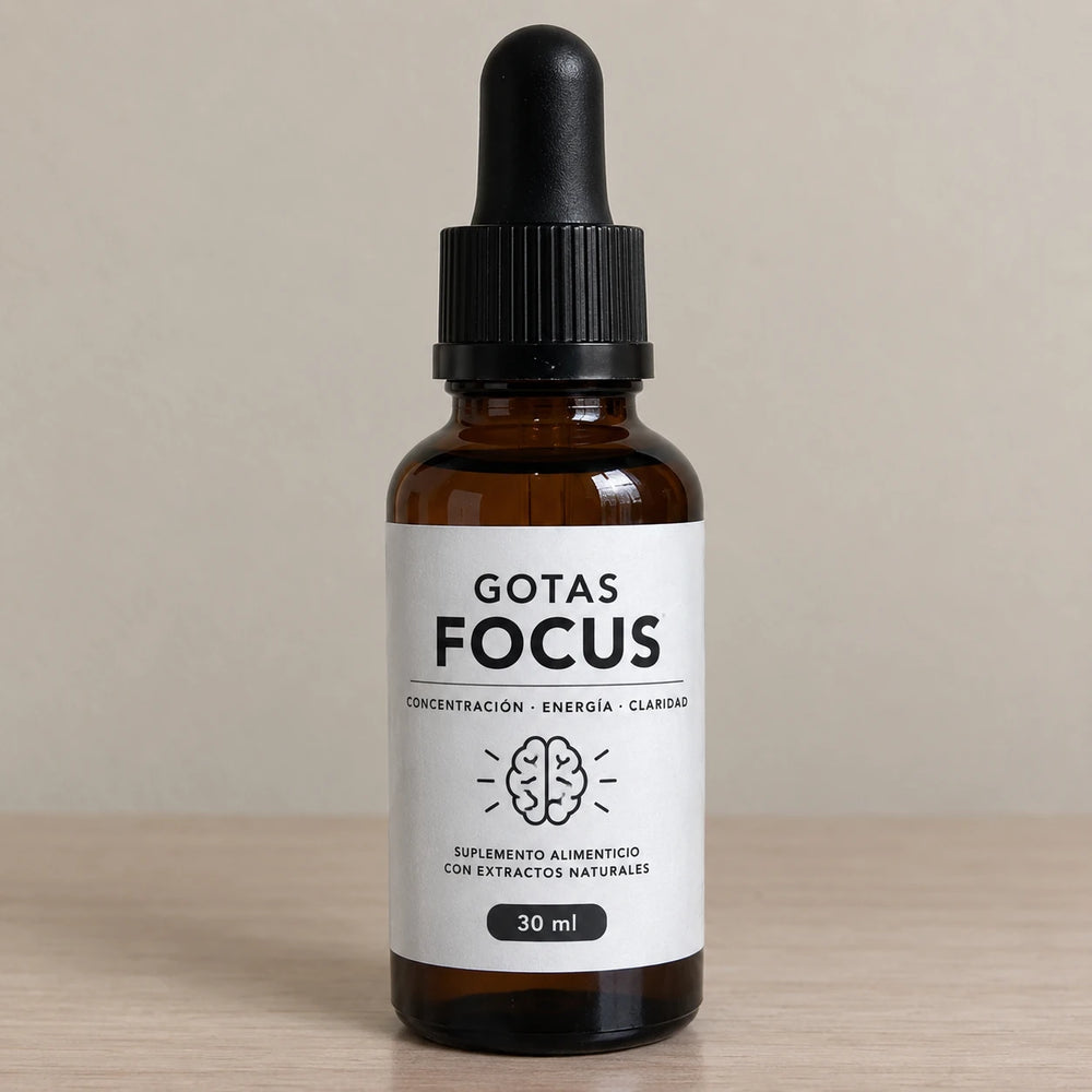 Gotas Focus — Concentración y Enfoque